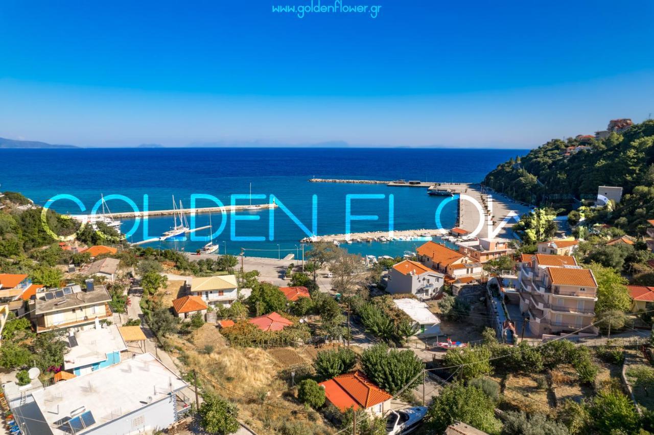 Golden Flower'S Apartment Poros  Luaran gambar